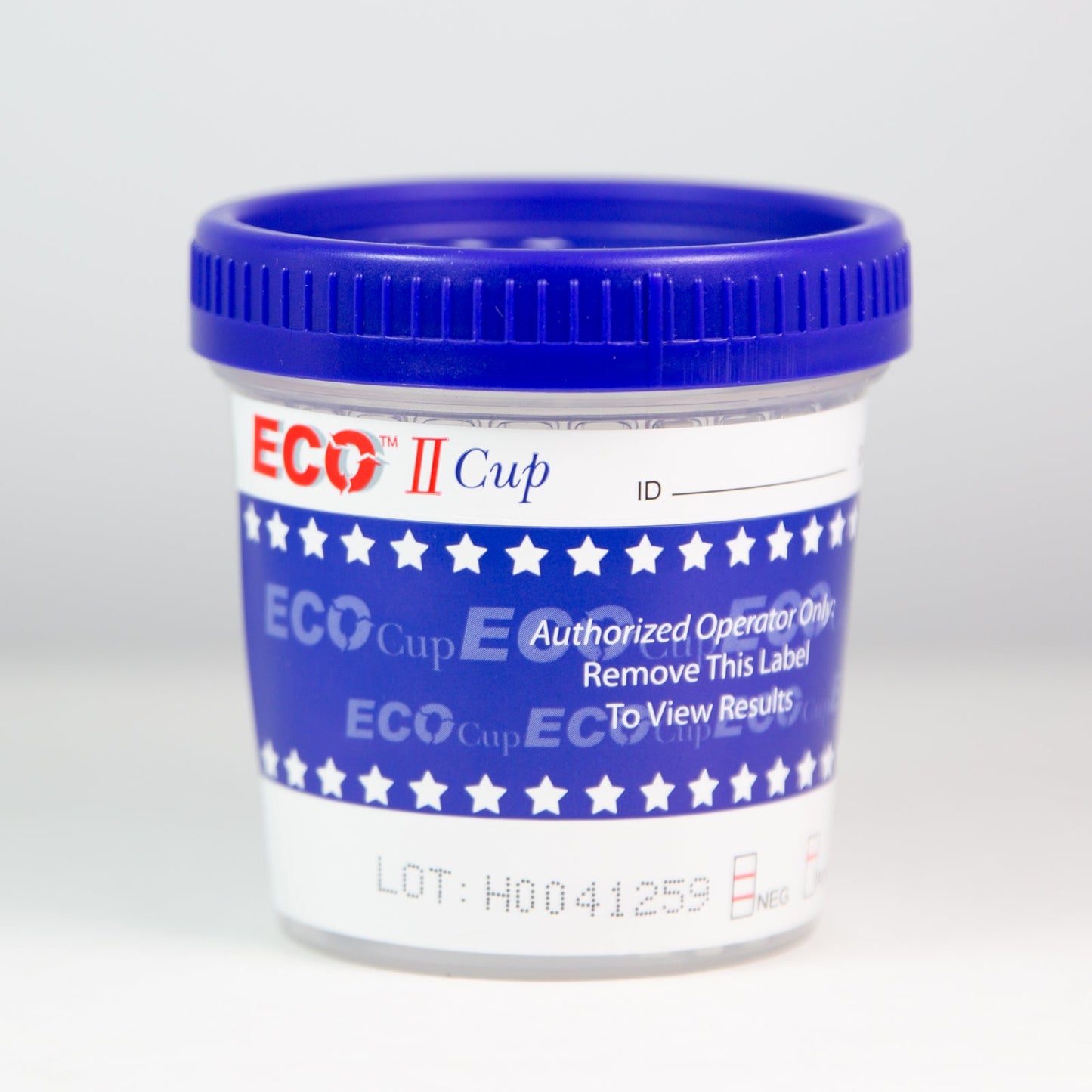 12 Panel ECO II™ Urine Cup Drug Tests (25/Box) + Alcohol (AMP, BAR, BUP, BZO, COC, FEN, K2, MAMP, MOR, OXY, THC, TRA, SG-PH-CR, ETG)