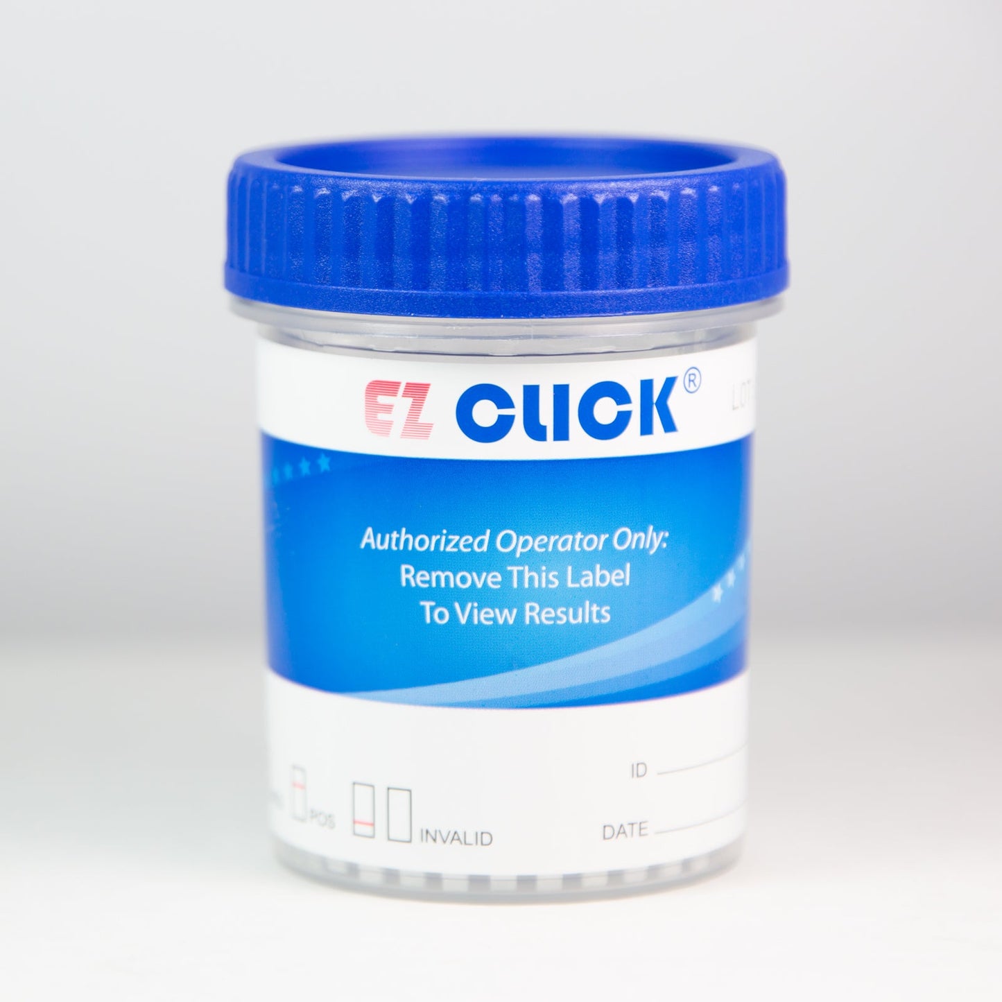 12 Panel EZ Click™ Urine Cup Drug Tests + Ads (25/Box) (AMP, BAR, BUP, BZO, COC, MAMP, MDMA, MOR, MTD, OXY, PCP, THC, PH-SG-OX) CLIA
